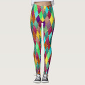 Feestelijke Patroon 2 Pop Mode Leggings (Voorkant)