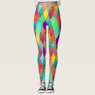 Feestelijke Patroon 4 Pop Mode Leggings