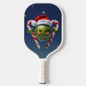 feestelijke pickleball-kreet pickleball paddle (Achterkant)