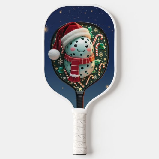 feestelijke pickleball-kreet pickleball paddle (Voorkant)