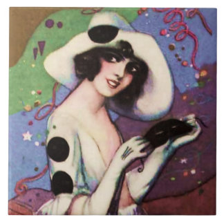 Feestelijke Pierrette in Celebration door Sophia C Tegeltje