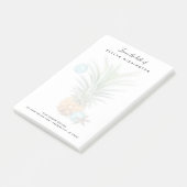 Feestelijke Pineapple Business Desk van Post-it® Notes (Schuin)