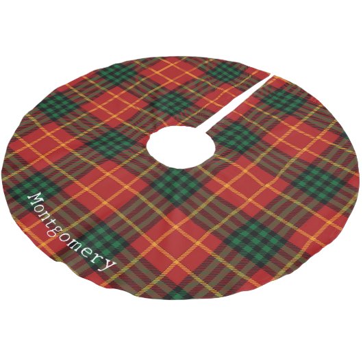 Feestelijke Plaid Tartan Vakantie Kerstboom Rok (Gekanteld)