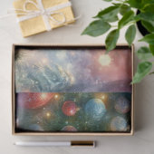 Feestelijke Polar Beer met Giant Gift Decoupage Tissuepapier (Geschenk)