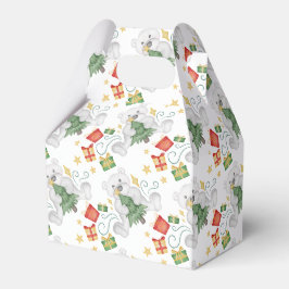 Feestelijke Polar Beren Kerstvakantie Bedankdoosjes