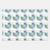 Feestelijke Polar Beren Kerstvakantie Inpakpapier Vel (Voorkant)