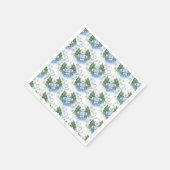 Feestelijke Polar Beren Kerstvakantie Servet (Hoek)