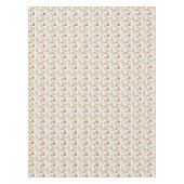 Feestelijke Polar Beren Kerstvakantie Tafelkleed (Voorkant)