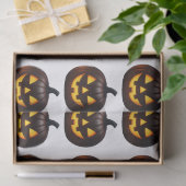 Feestelijke pompoen Halloween Tissuepapier (Geschenk)
