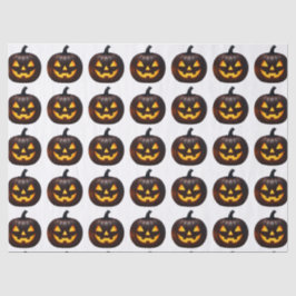 Feestelijke pompoen Halloween Tissuepapier