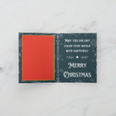 Feestelijke Pop Kunst Kerstboom Display Kaart (Binnen)