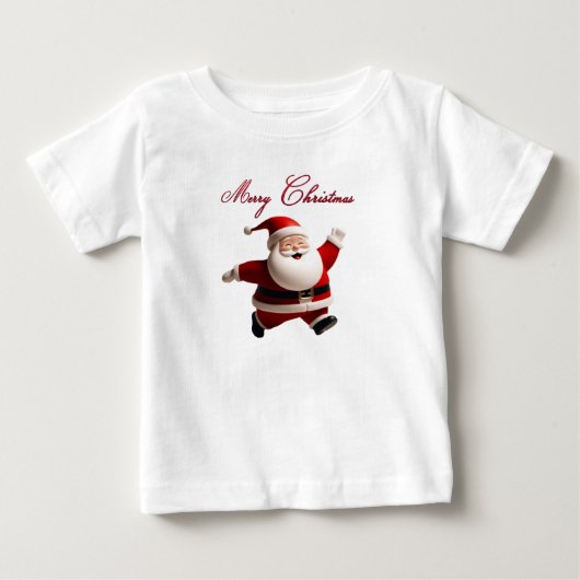 Feestelijke Prettig Kerstmis Peuters T-Shirt (Voorkant)