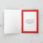 Feestelijke pudding met | CANADA | Christmas Feestdagen Kaart (Binnen)