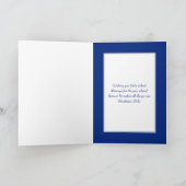 Feestelijke pudding met | UNION JACK | Christmas Feestdagen Kaart (Binnen)