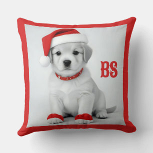 Feestelijke pup in kerstkostuums - Holiday Vibes Kussen