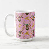 Feestelijke rendieren koffiemok (Links)
