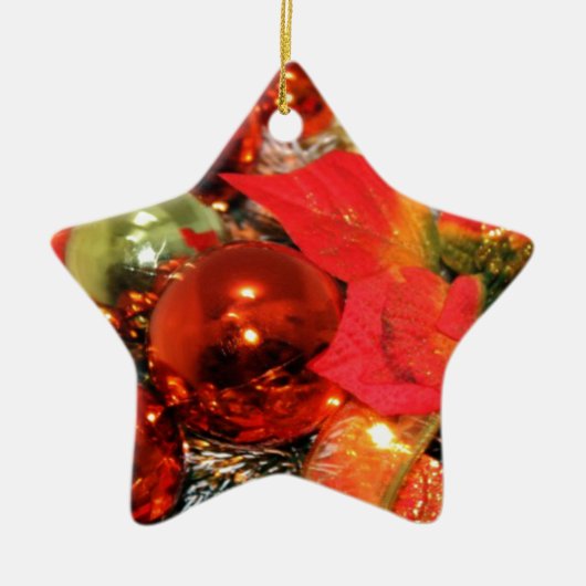 Feestelijke rode decoraties (Voorkant)