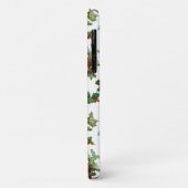 Feestelijke Rode en Groene  Holly Case-Mate iPhone Case (Achterkant/links)
