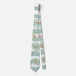 feestelijke rode en groene kerst stropdas