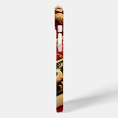 FEESTELIJKE RODE & GOUDEN KERSTBOMEN HOLLY Case-Mate iPhone CASE (Achterkant / Links)