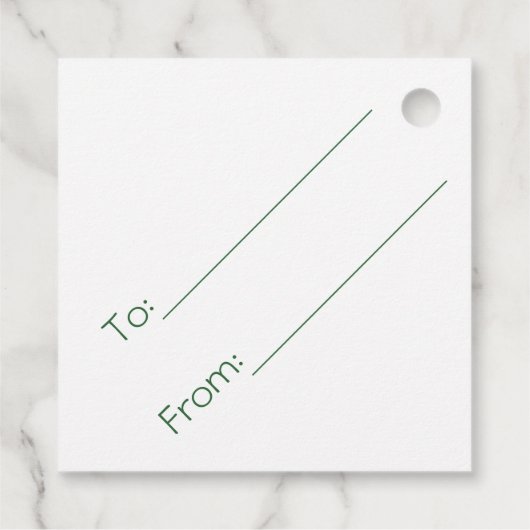 Feestelijke rode groene kerst bedankjes labels (Achterkant)