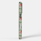 Feestelijke rode Poinsettia Kerstbloem Case-Mate iPhone Case (Achterkant / Rechts)