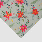 Feestelijke rode Poinsettia Kerstbloem Tissuepapier