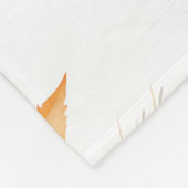 Feestelijke Rode Poinsettia Kerstbloemen Fleece Deken (Hoek)