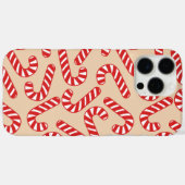 Feestelijke rode snoepriet Case-Mate iPhone case (Achterkant (horizontaal))