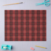 Feestelijke rode winter kerst geruite patroon tissuepapier (Craft)