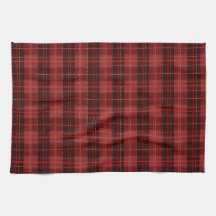 Feestelijke Rode Winter Kerst Plaid Patroon