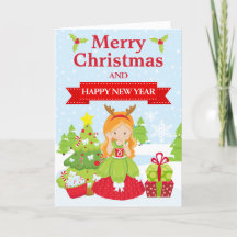 Feestelijke Rodeharige Kerstprinses