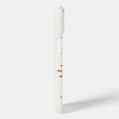 Feestelijke rood blauwe kerstkous Case-Mate iPhone case (Achterkant / Rechts)