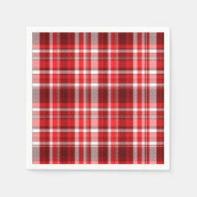 Feestelijke rood-witte ruit