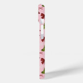 Feestelijke Roze Gemberkoek Kerstmis Hoesje (Achterkant / Links)