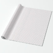 Feestelijke Roze Strik  Cadeaupapier (Uitgerold)