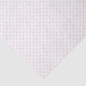 Feestelijke Roze Strik Tissuepapier (Detail)