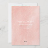 Feestelijke Roze Vrolijk Kerstfeest Schattige Zwar Feestdagenkaart (Achterkant)