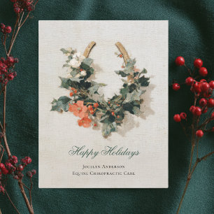 Feestelijke Ruitersport Zakelijk Zakelijk Kerstmis Feestdagenkaart