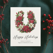 Feestelijke Ruitersport Zakelijk Zakelijk Kerstmis Feestdagenkaart