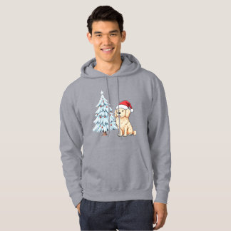 Feestelijke Santa Dog Hoodie – Gezellige Kerstmis