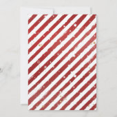 Feestelijke  Santa Jingle en Mingle Christmas Kaart (Achterkant)