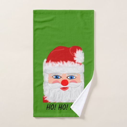 Feestelijke Santa Kerstmis badhanddoek set Bad Handdoek (Handdoek)