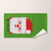 Feestelijke Santa Kerstmis badhanddoek set Bad Handdoek (Handdoek)