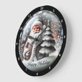 Feestelijke Santa-thema vakantie seizoensgebonden  Grote Klok (Hoek)