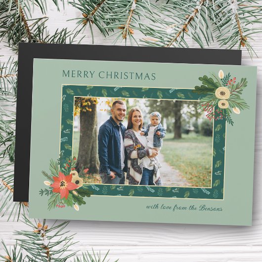 Feestelijke Schattigee Kerstbloem 1 Foto