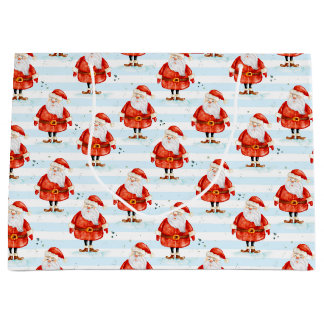 Feestelijke Schattigee Kerstman Groot Cadeauzakje