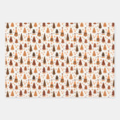 Feestelijke Schattigee moderne minimalistische ker Inpakpapier Vel (Voorkant 3)