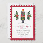 Feestelijke Schattigee notenkraker kerstfeest Kaart (Voorkant)