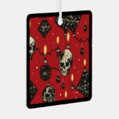 Feestelijke schedel Ornament (Voorkant Rechts)